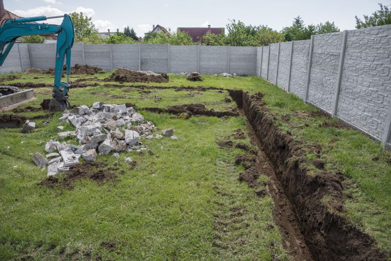 Footer Excavation in Houston, TX