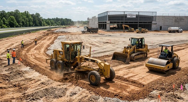 Parking Lot Gravel Repair in Gwinnett County, GA
