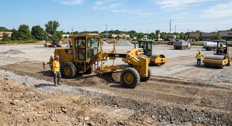 Parking Lot Gravel Repair in South Houston, TX