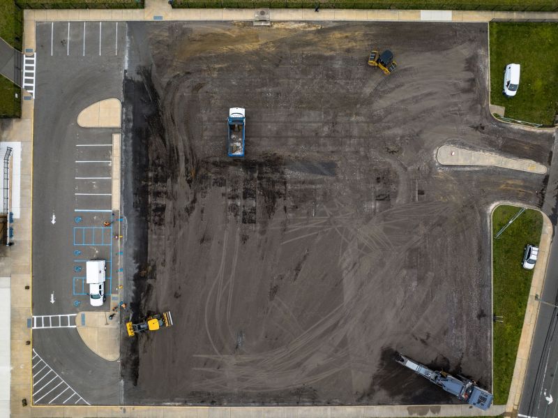 Parking Lot Leveling in Canton, GA